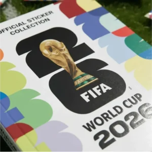 Álbum da Copa Capa Mole + 84 Figurinhas Copa Do Mundo Fifa 2026