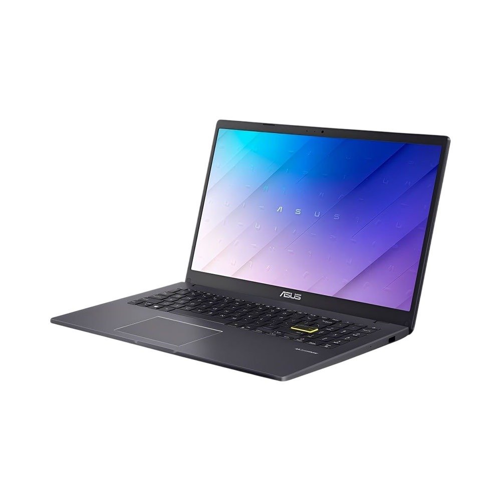 Notebook ASUS Vivobook Go 15 E510KA aberto com tela de 15,6 polegadas