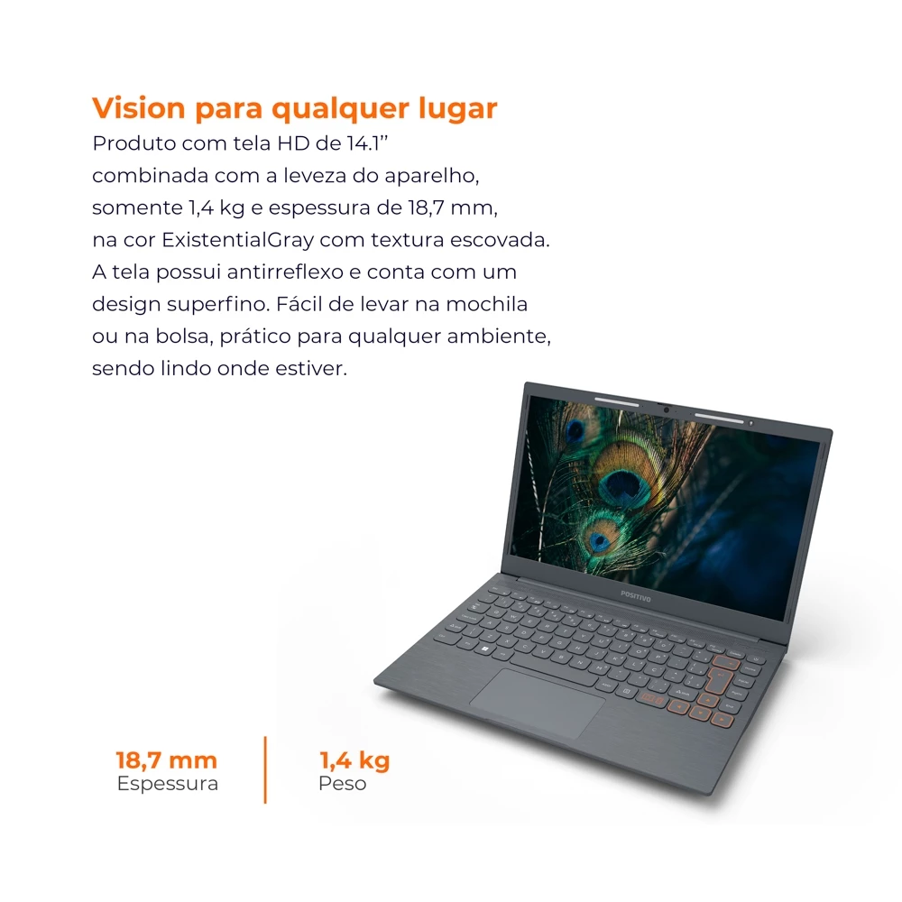 Notebook Positivo Vision C14 6223E-UUD - Imagem 3