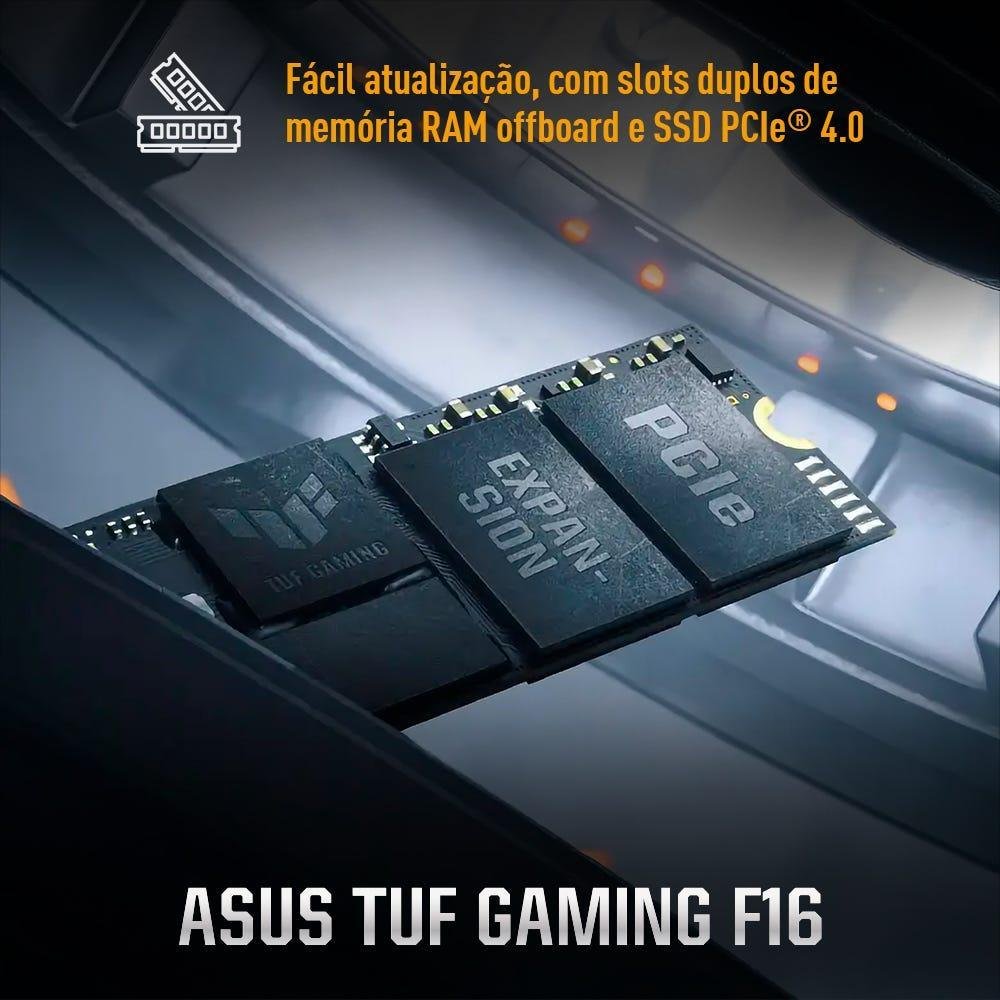 Notebook Gamer ASUS TUF Gaming F16 FX607VU-RL053W