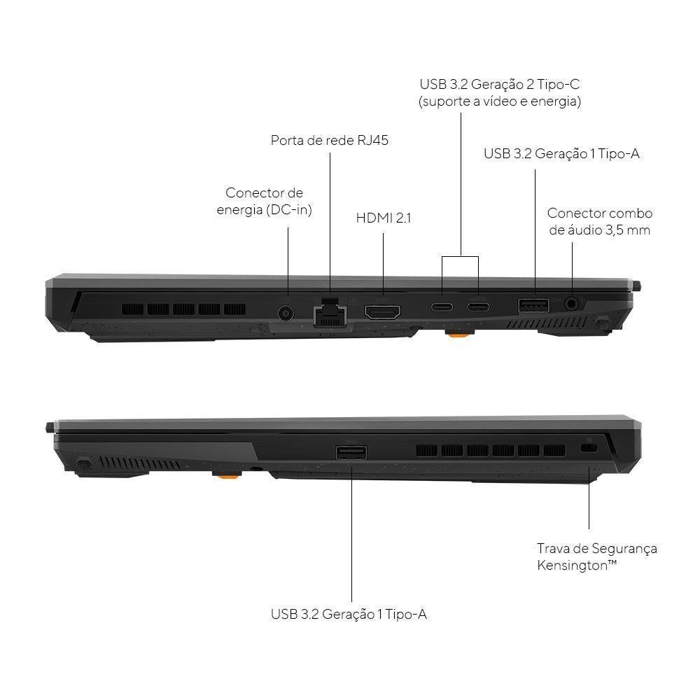 Notebook Gamer ASUS TUF Gaming F16 FX607VU-RL053W