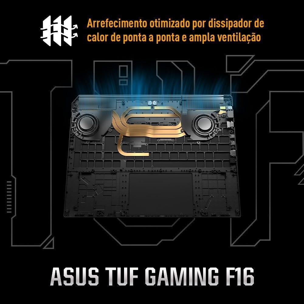 Notebook Gamer ASUS TUF Gaming F16 FX608JMI