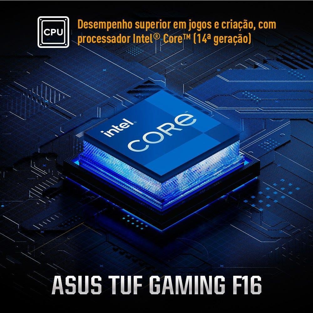 Notebook Gamer ASUS TUF Gaming F16 FX608JMI