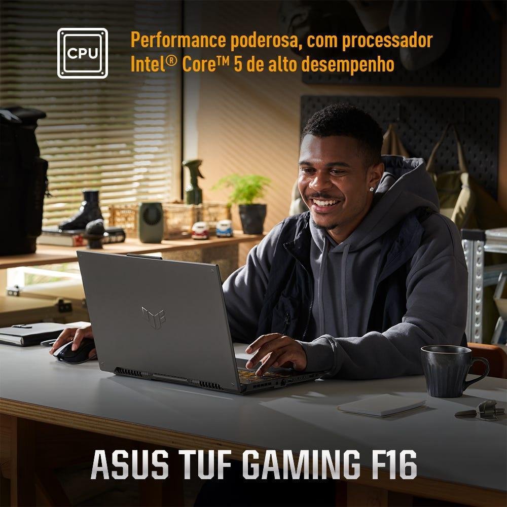 Notebook Gamer ASUS TUF Gaming F16 FX607VU-RL053W