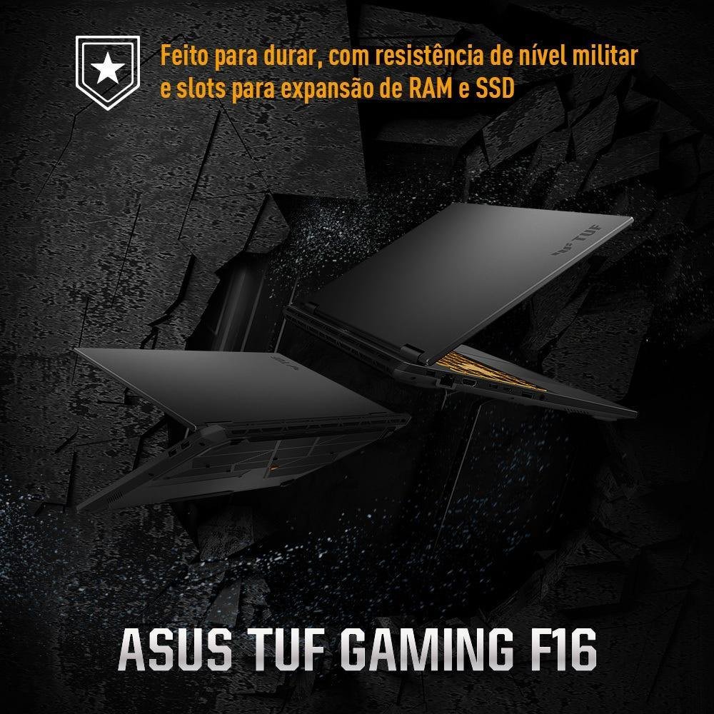 Notebook Gamer ASUS TUF Gaming F16 FX608JMI