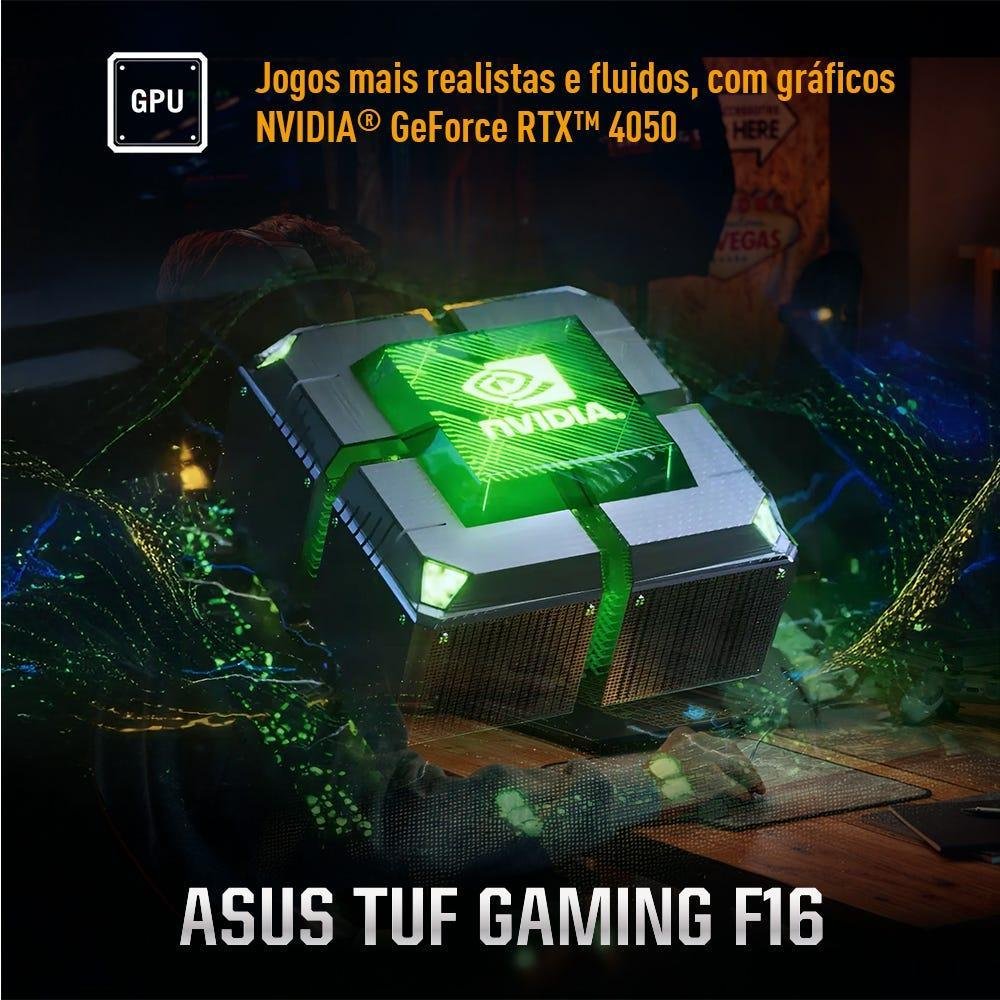 Notebook Gamer ASUS TUF Gaming F16 FX607VU-RL053W